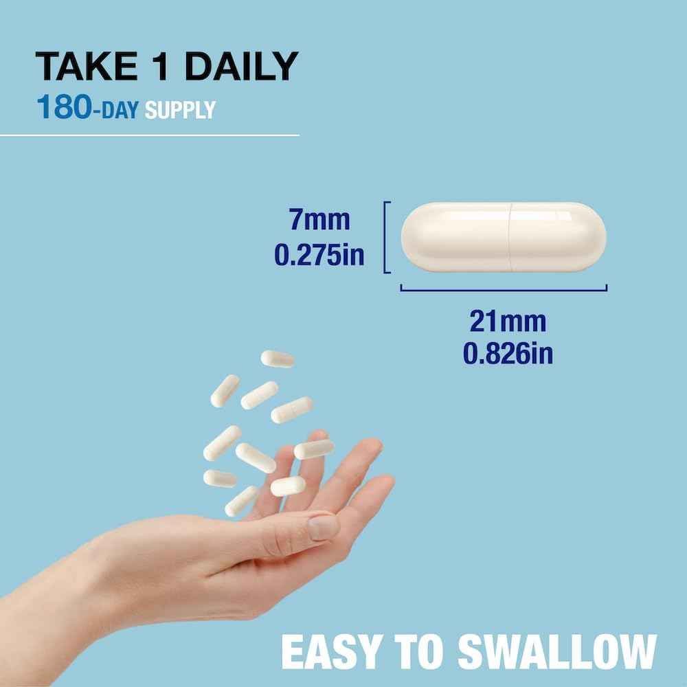 Magnesium Citrate 500 mg | High Potency Elemental Magnesium | Total 180 Veggie Caps, Superior Absorption, Non-GMO, NO Gluten and Dairy, Supports Muscle, Joint, and Heart Health