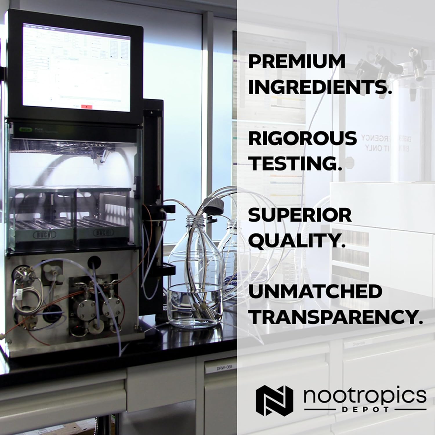 Magnesium N-Acetyl Taurinate Capsules | 800mg | 90 Count | Nootropics Depot