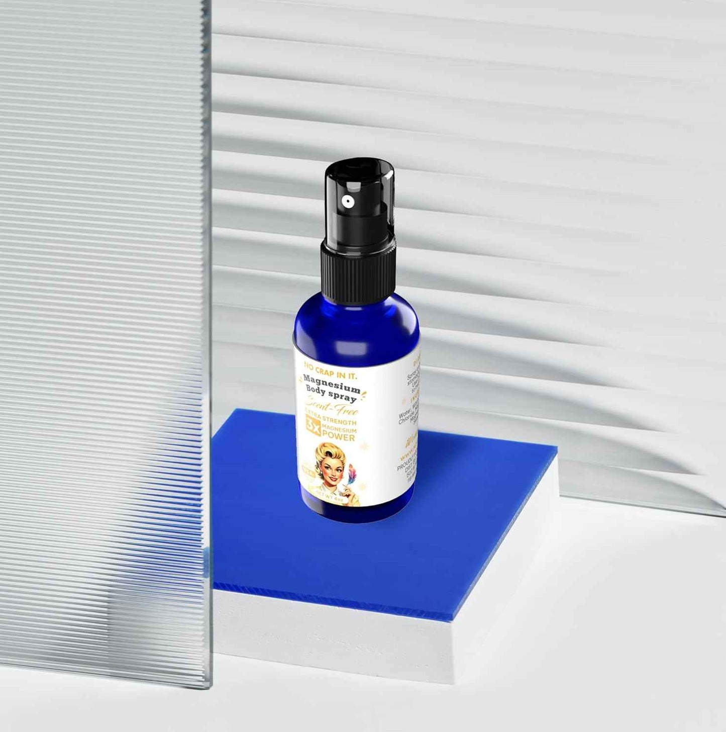 Magnesium Spray, Triple Action!- Your Way to Wellness | Immediate Relief with Our Unique Magnesium Glycinate,Citrate, Chloride Blend Spray (Scent Free)