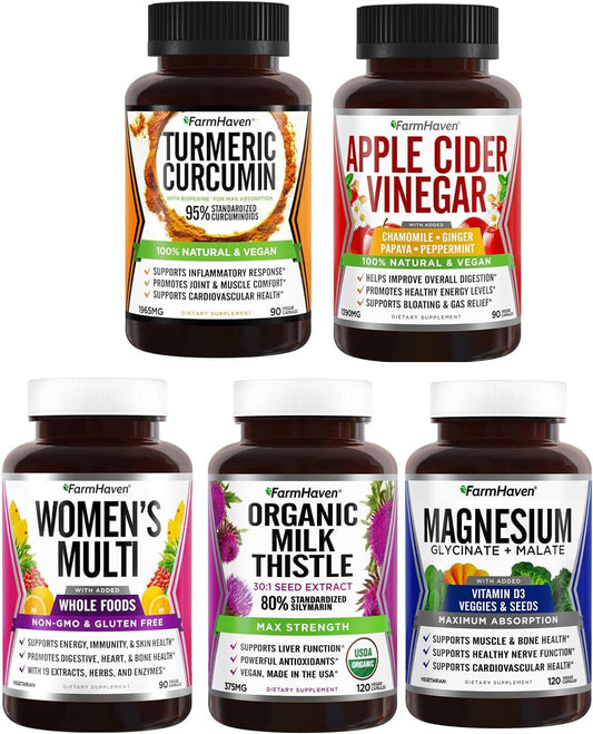 Maintain Your Health with FarmHaven's Complete Line of Supplements