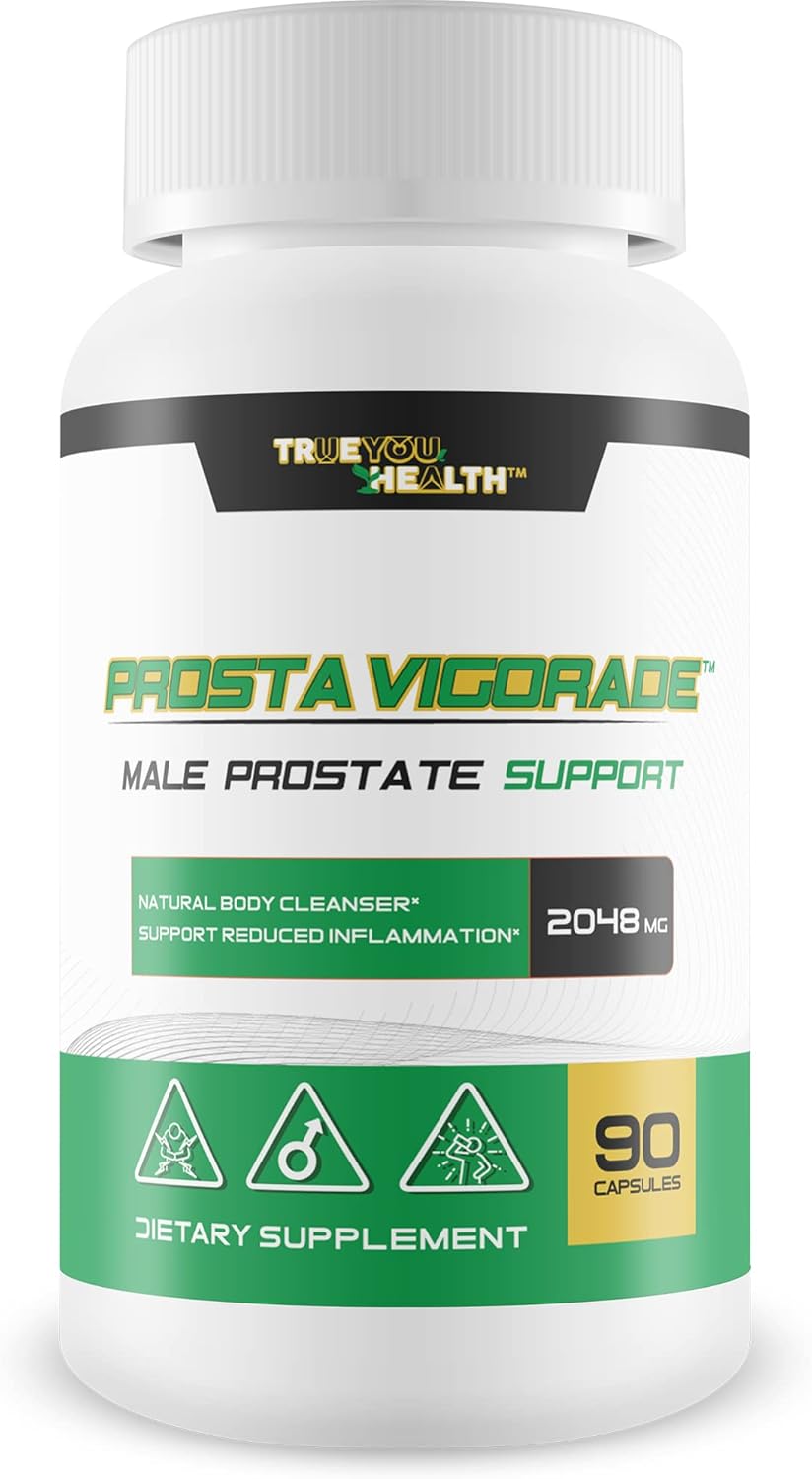Male Prostate Support Supplement with Green Tea - Natural Antioxidant Formula for Energy, Stamina, Inflammation, Blood Flow, and Prostate Health