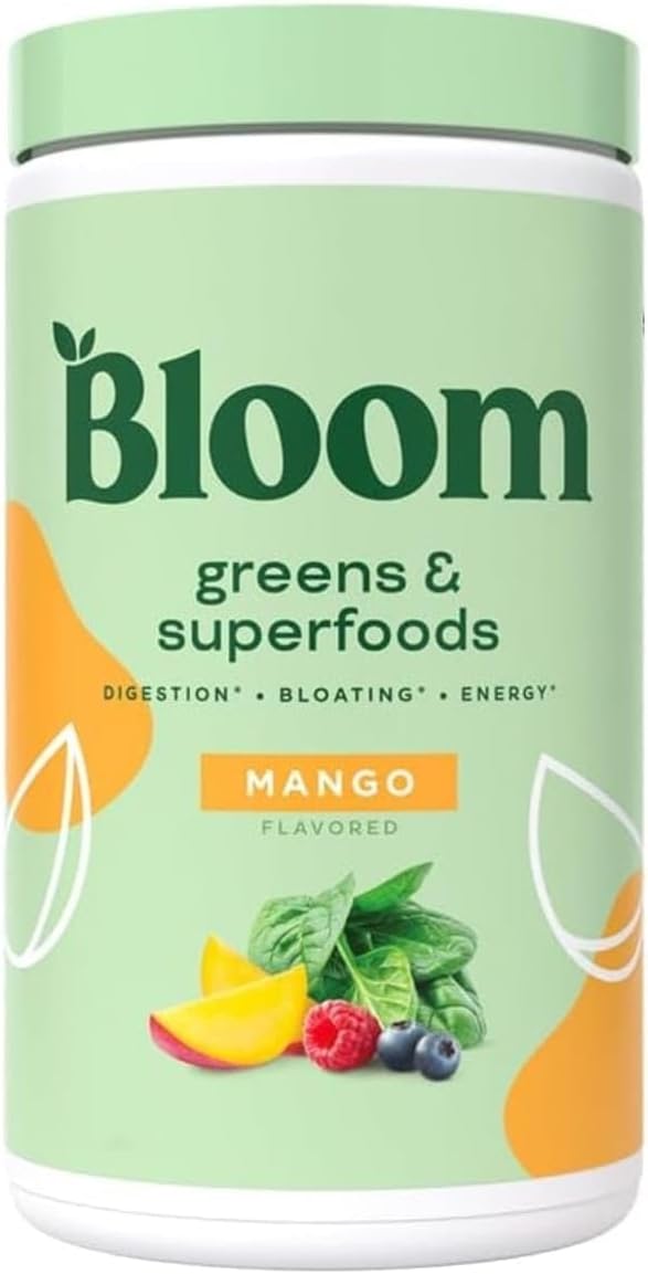 Mango Flavored Greens and Superfoods Powder - 25 Servings