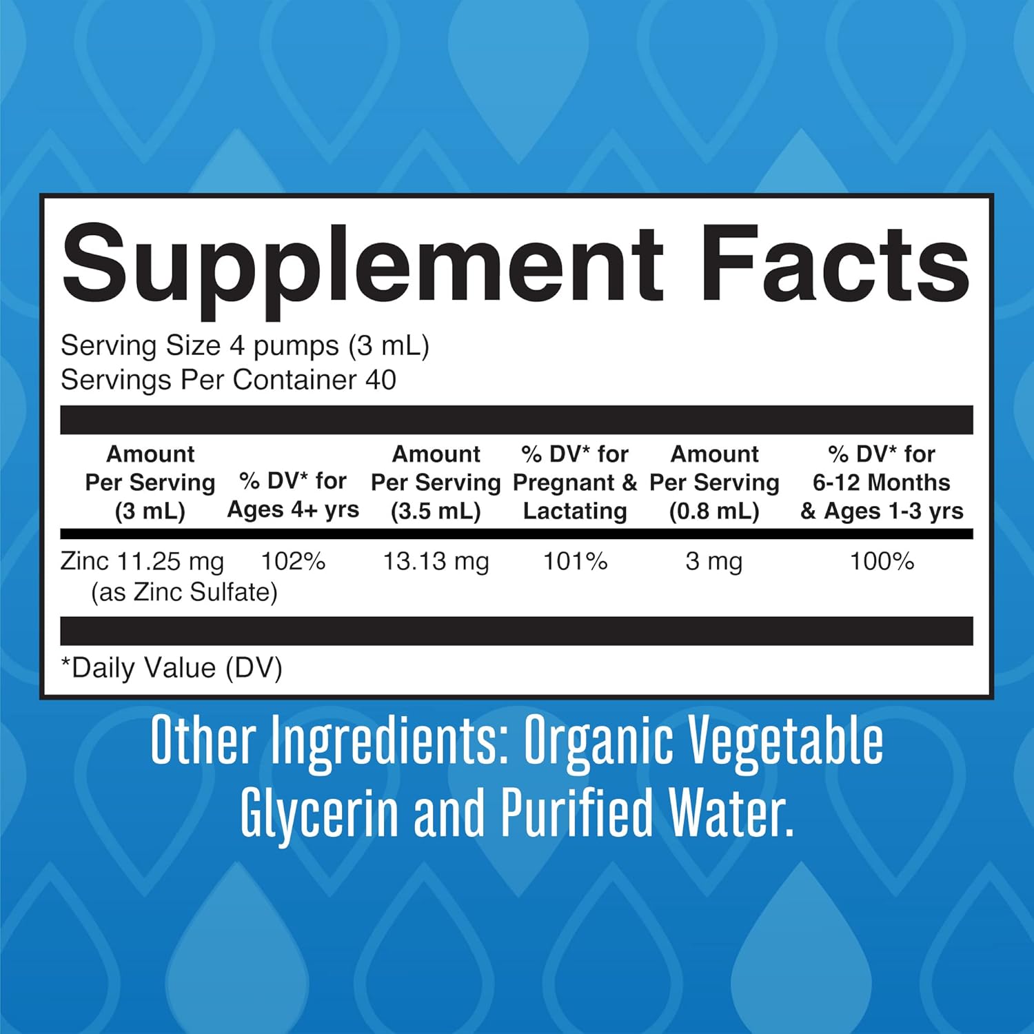 MaryRuth Organics Ionic Zinc Liquid Drops - Immune Support Unflavored 4oz (120ml) Twin Pack