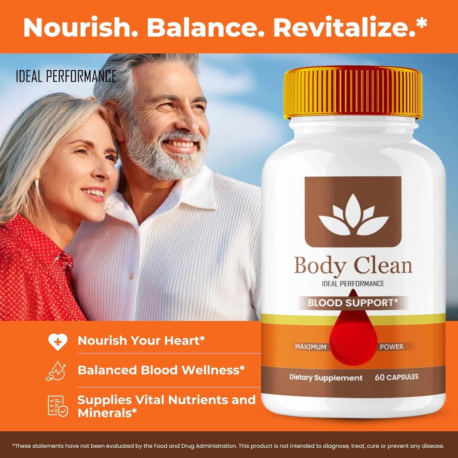 Maximum Strength Body Clean Pills - All Natural BodyClean Supplement Capsules for Ideal Performance and Health Support - 5 Pack