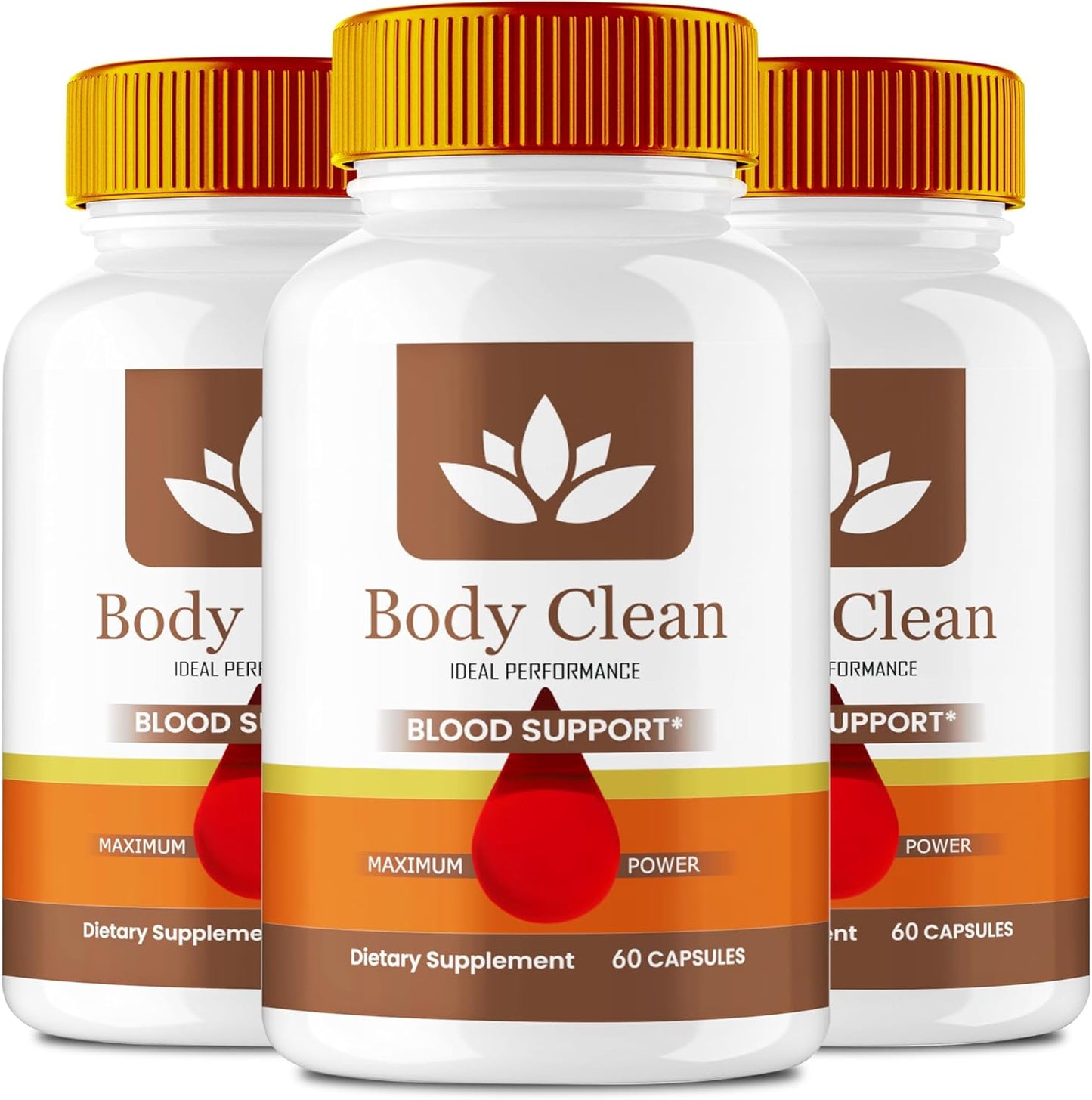 Maximum Strength Body Cleanse Pills - All Natural Formula with Glyco Optimizer Complex for Ideal Performance - Health Support Supplement (3 Pack)