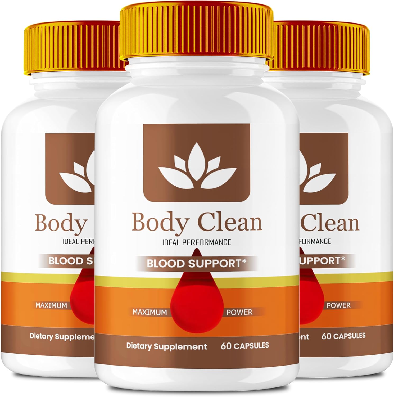 Maximum Strength Body Cleanse Pills - All Natural Formula with Glyco Optimizer Complex for Ideal Performance - Health Support Supplement (3 Pack)