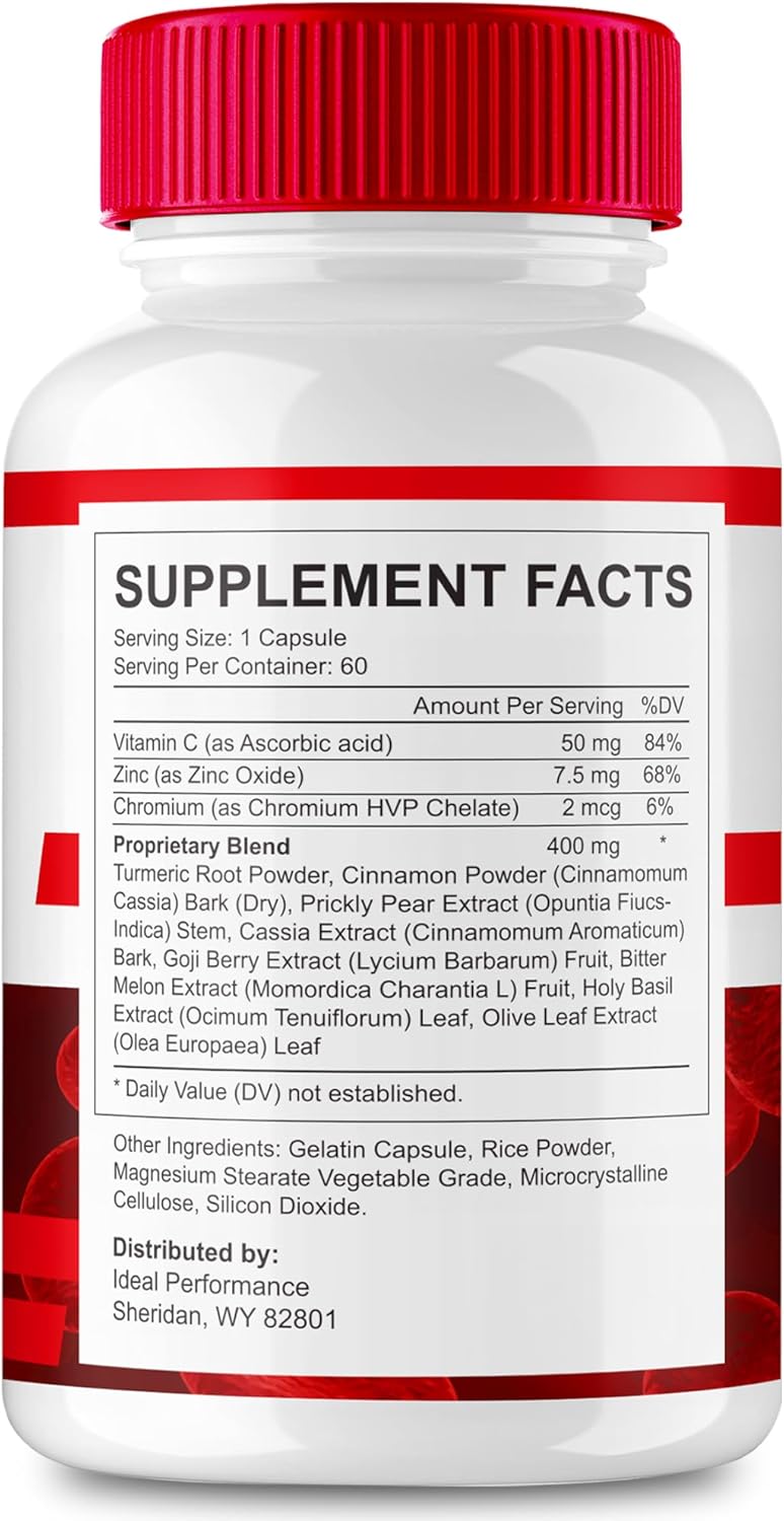Maximum Strength Glucogon Pro Capsules - All Natural Glucogon Support Supplement for Health and Wellness