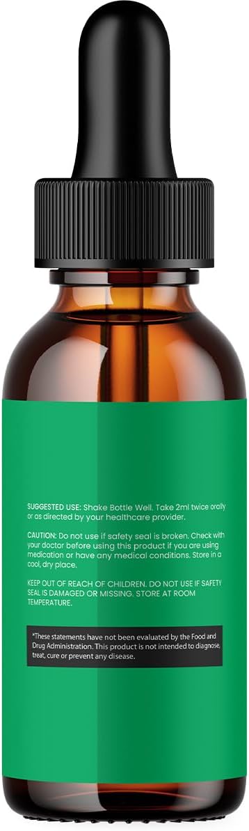 Maximum Strength Lung Trust Liquid Supplement - Advanced Formula Drops for Lung Support - 1 Month Supply