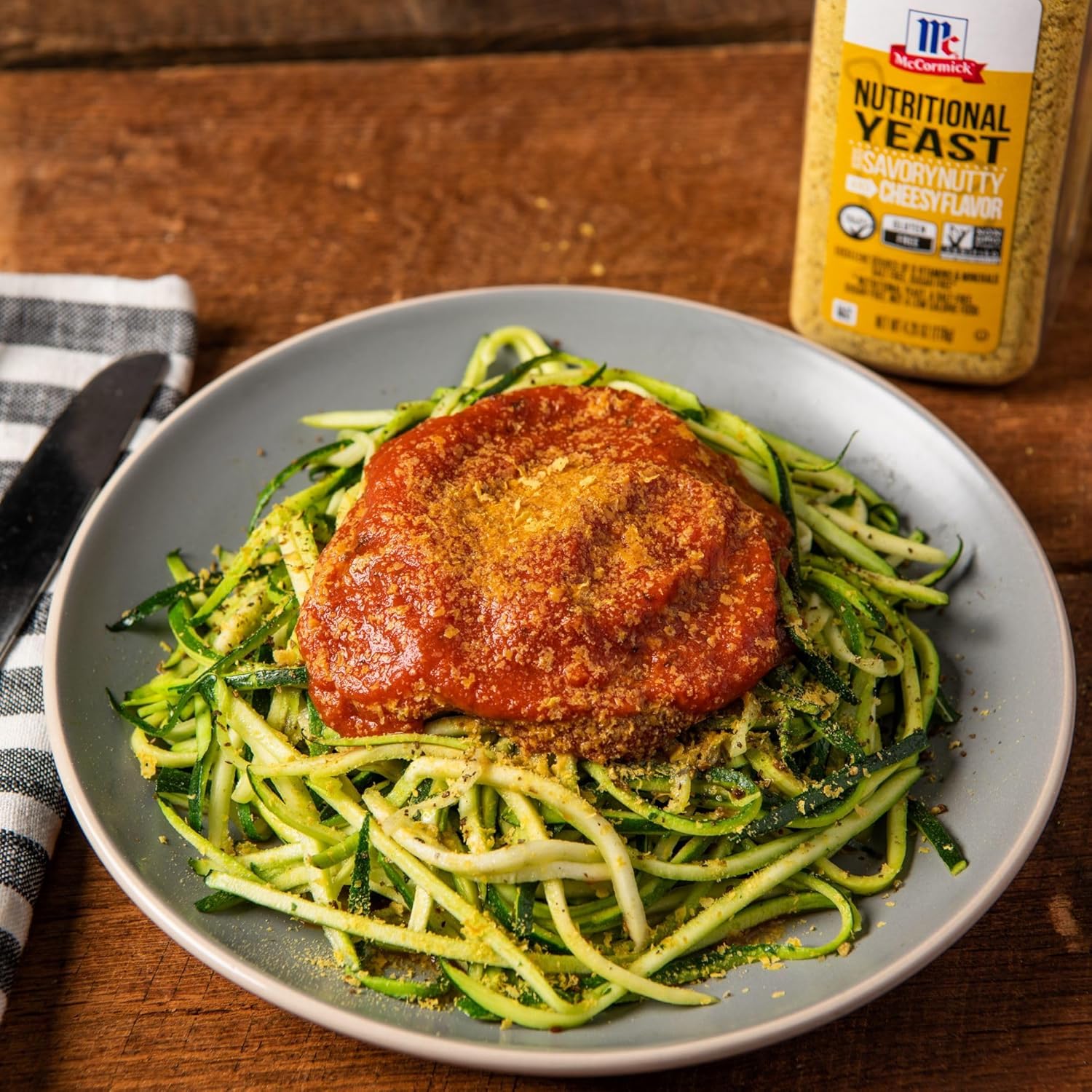 McCormick Nutritional Yeast: Umami-Rich Flavor Booster for Everyday Cooking, 4.2 oz