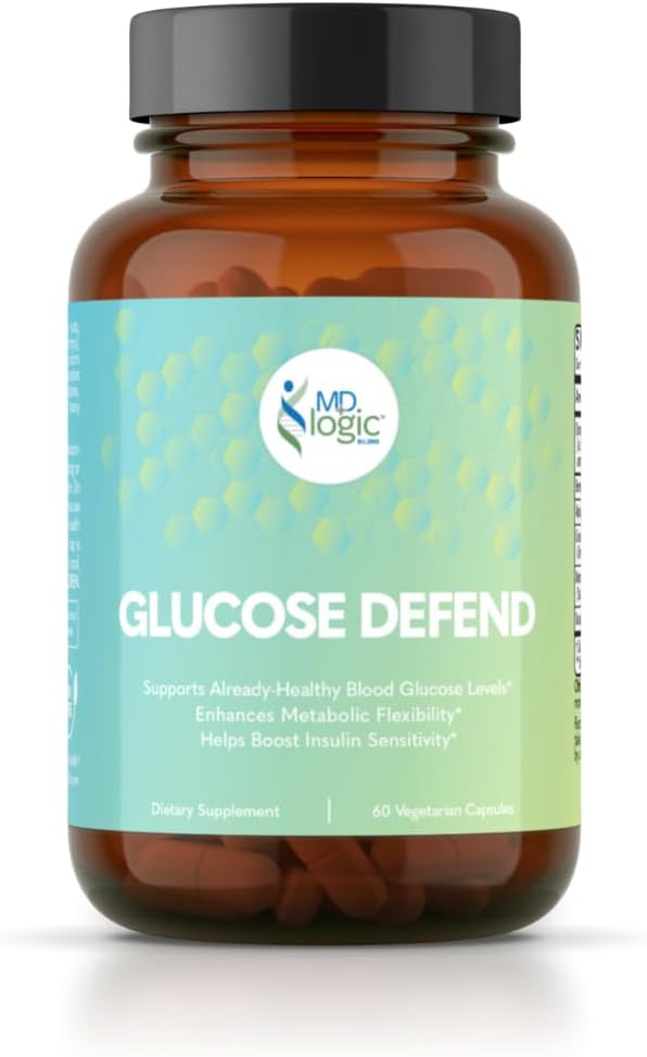 MD Logic Health Glucose Defend Supplement - 30 Servings - 1 Bottle