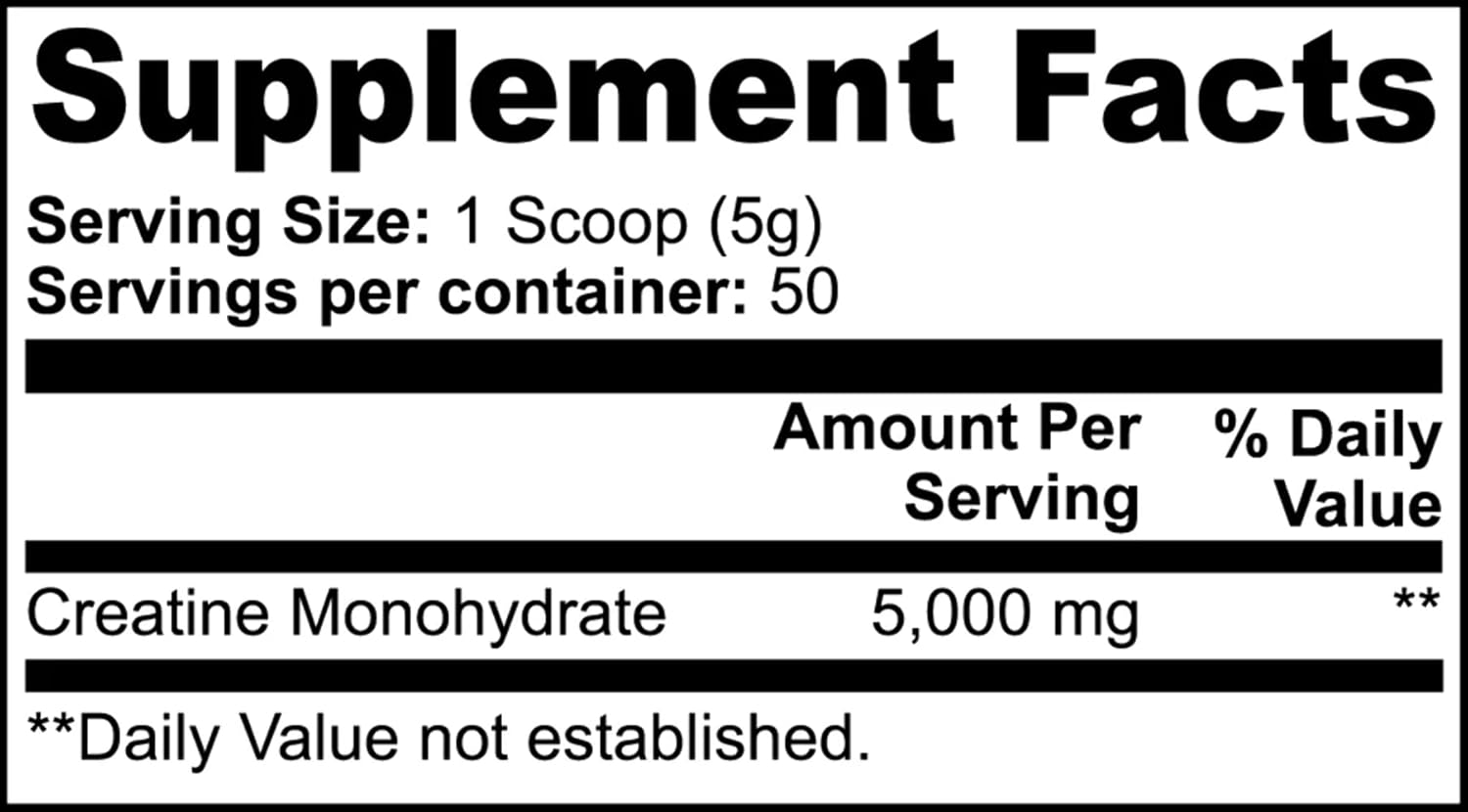 Memento Mori Labs Creatine Monohydrate Supplement for Muscle Growth and Recovery