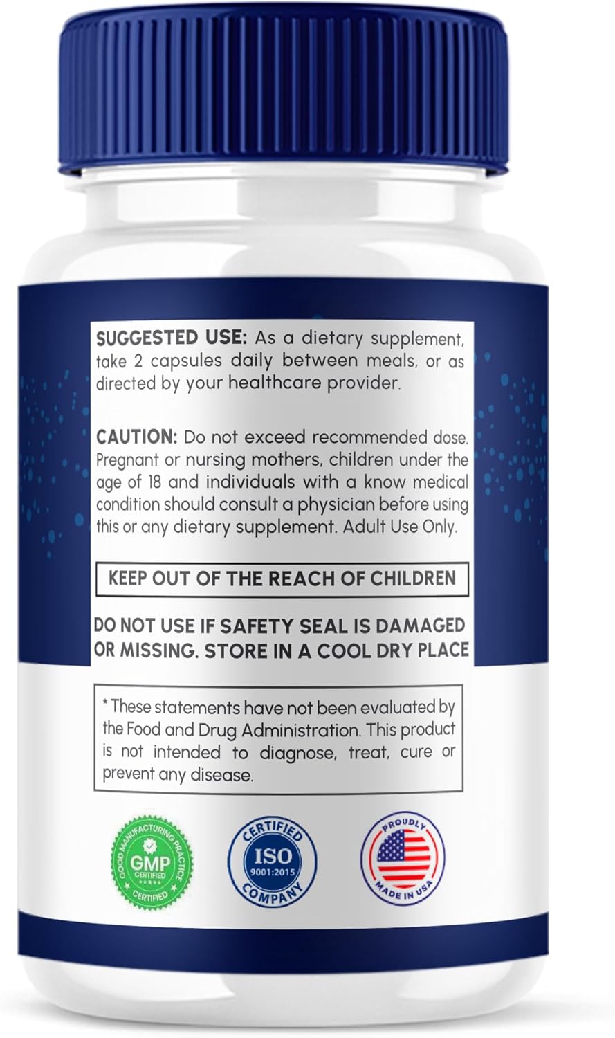 Memo Force Supplement (5 Pack) - 300 Capsules, Advanced Formula for Brain and Memory Support, Maximum Strength Daily Health and Wellness Support