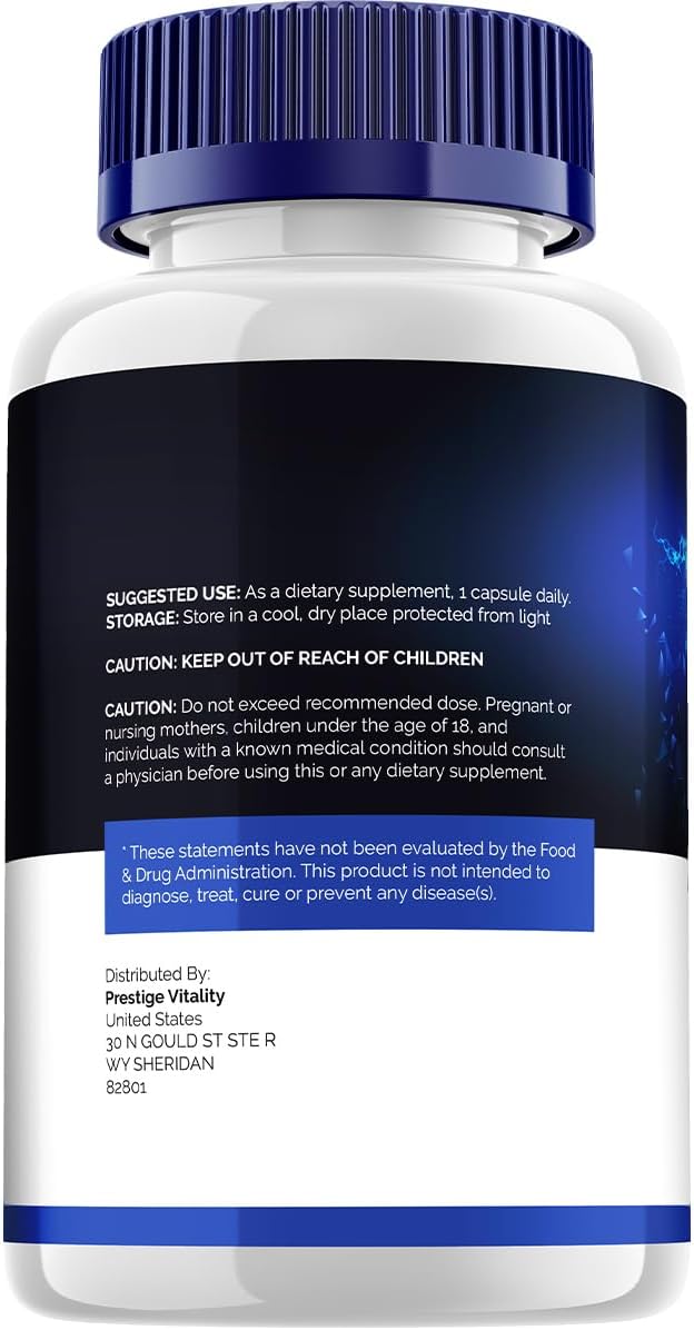 MemoForce All-Natural Brain Supplement Capsules - Maximum Strength Formula for Memory and Focus - 5 Pack (300 Capsules)