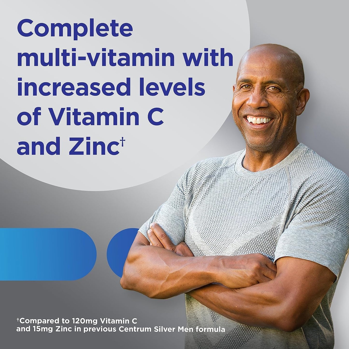 Men's 50+ Centrum Silver Multivitamin & Multimineral Supplement - 200 Tablets