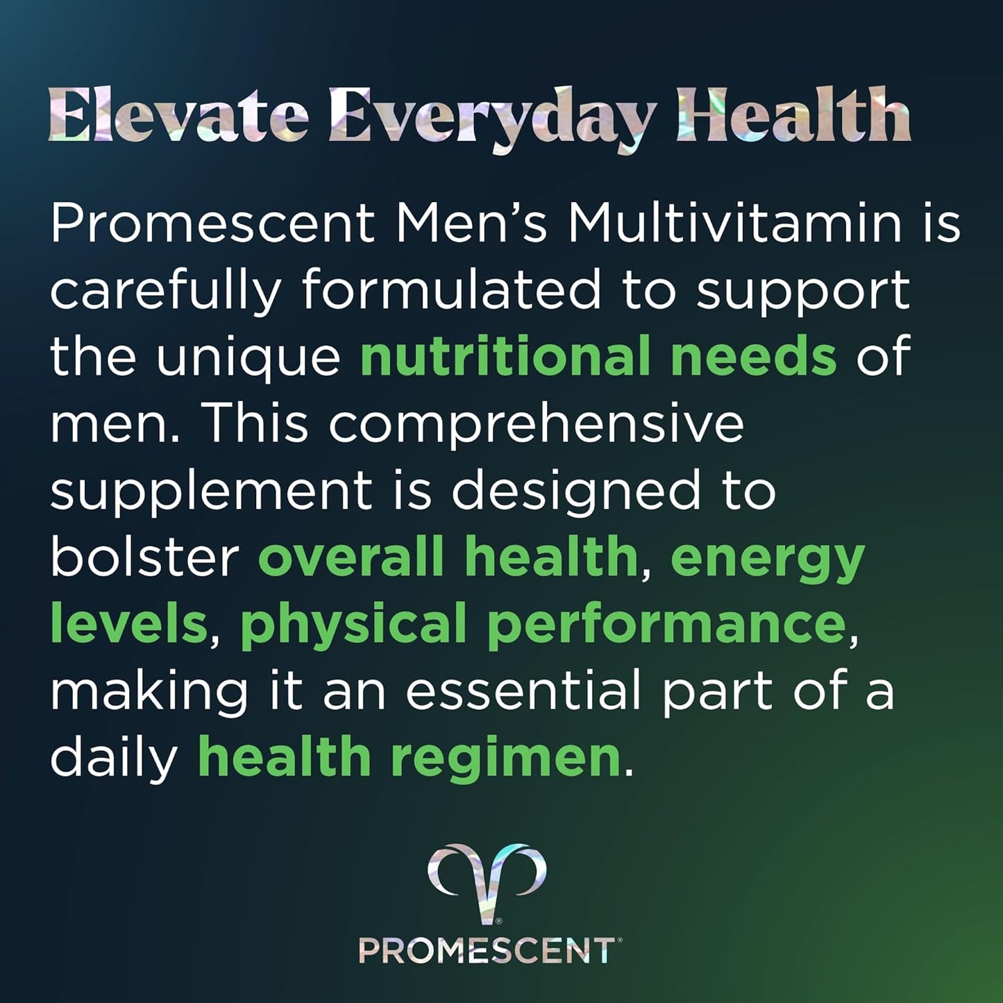 Men's Daily Multivitamin with Vitamin B12, C, D3, Iron, and Ashwagandha - 30 Day Supply