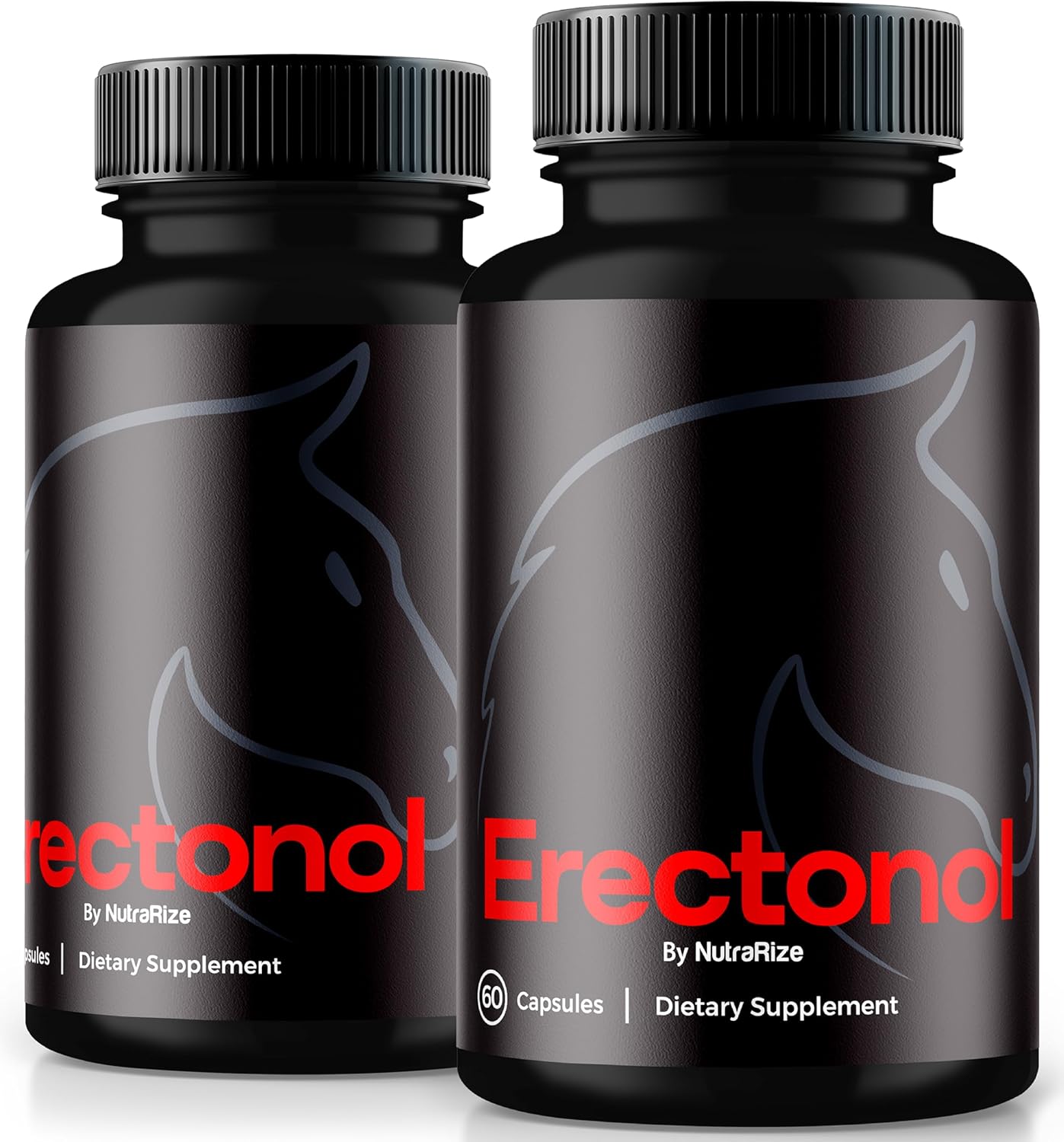 Men's NutraRize Erectonol Capsules (2 Pack) - Dietary Supplement for Wellness and Peak Performance - Advanced Formula for Active Lifestyle - 120 Capsules