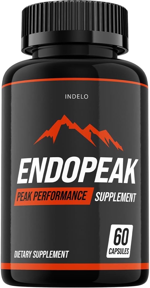 Men's Performance Supplement: Indelo Endopeak - Advanced EndoPeak Formula (60 Capsules)