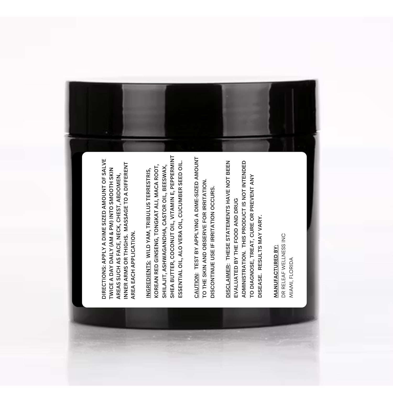 Men's Wild Yam Hormonal Cream for Natural Hormonal Support, T-Booster for Stamina, Endurance, & Strength - 4 oz USA-Made Performance Cream