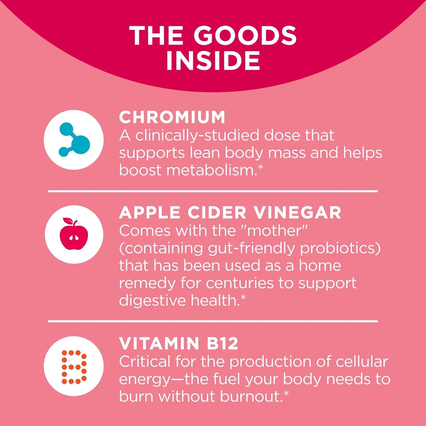 Metabolism Gummy Rings with Apple Cider Vinegar, Vitamin B12, and Chromium + Mood Balance Support Gummy Worms with Vitamin D and Saffron
