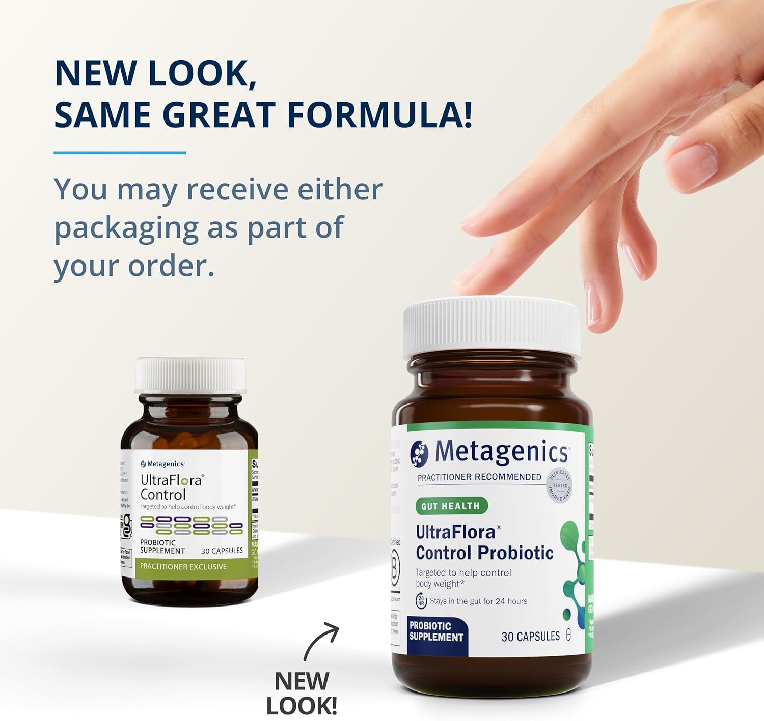 Metagenics Vitamin D3 10,000 + K with UltraFlora Control Probiotic - Supports Bone, Heart Health & Body Composition