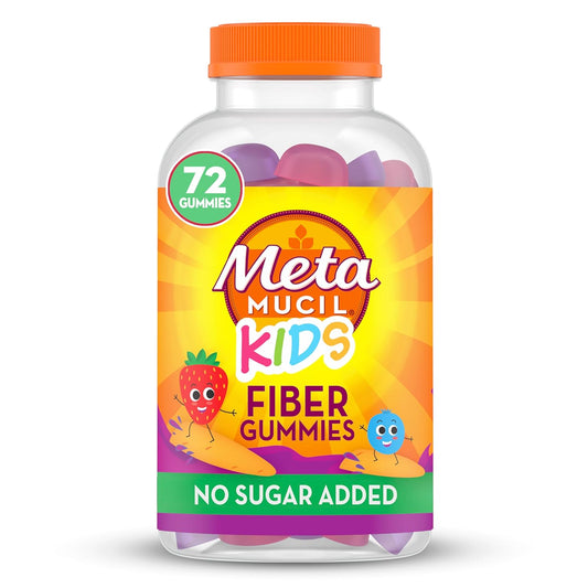 Metamucil Kids Fiber Supplement Gummies - 72 Count - Digestive Health Support