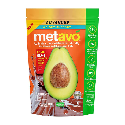 Metavo Chocolate Meal Replacement with Advanced Weight Support Formula