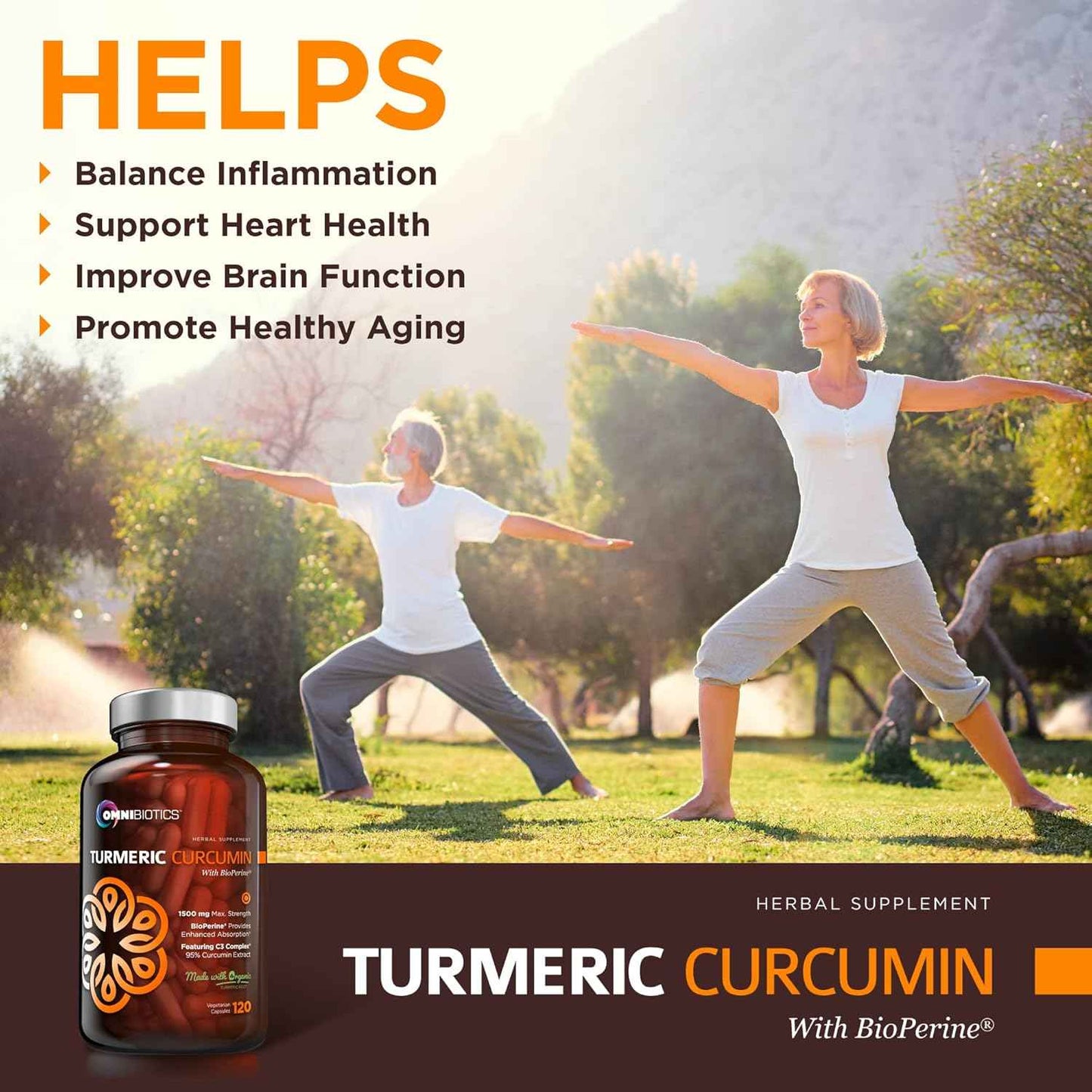 Milk Thisle Capsules + Organic Turmeric Curcumin + Liver Detox Supplement