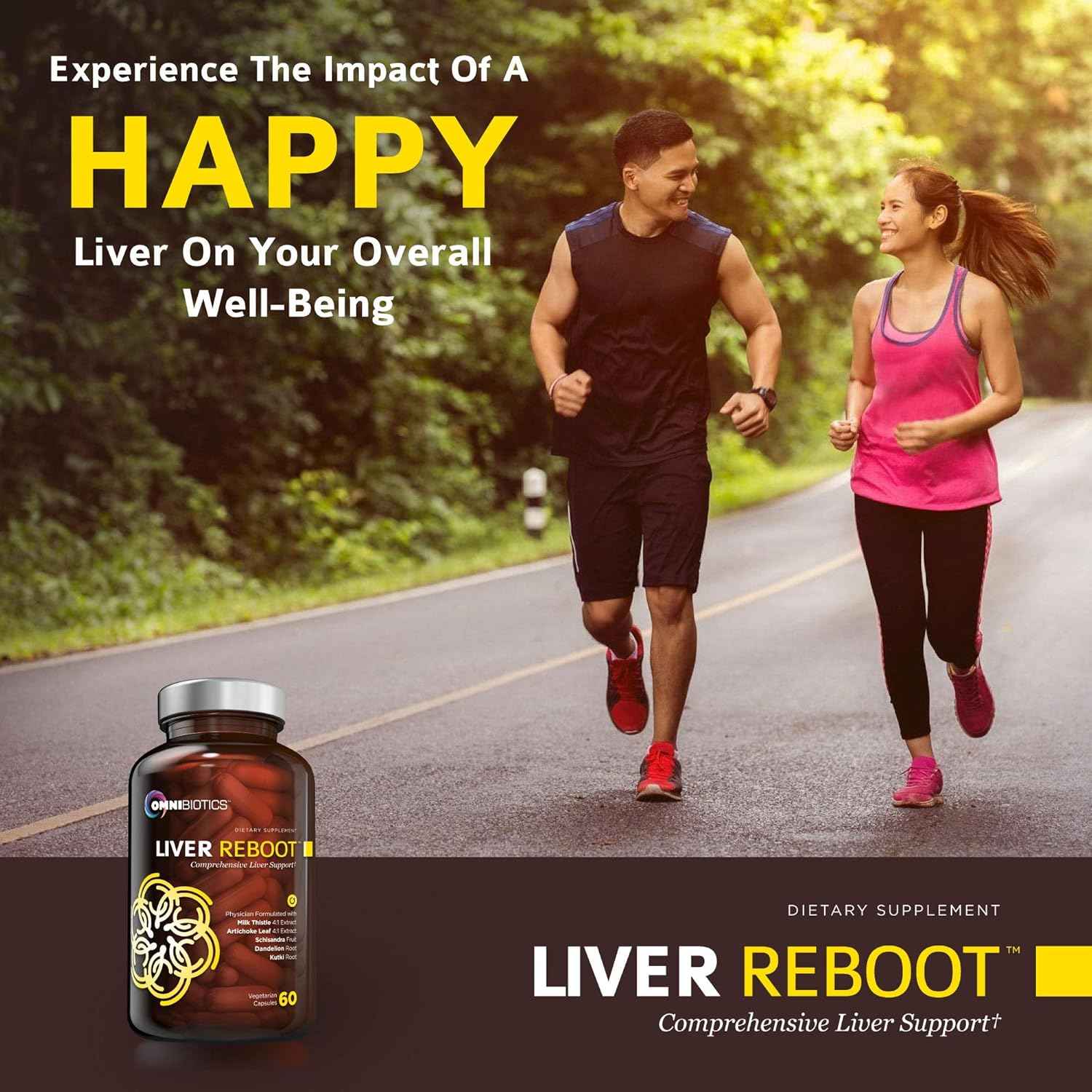 Milk Thisle Capsules + Organic Turmeric Curcumin + Liver Detox Supplement