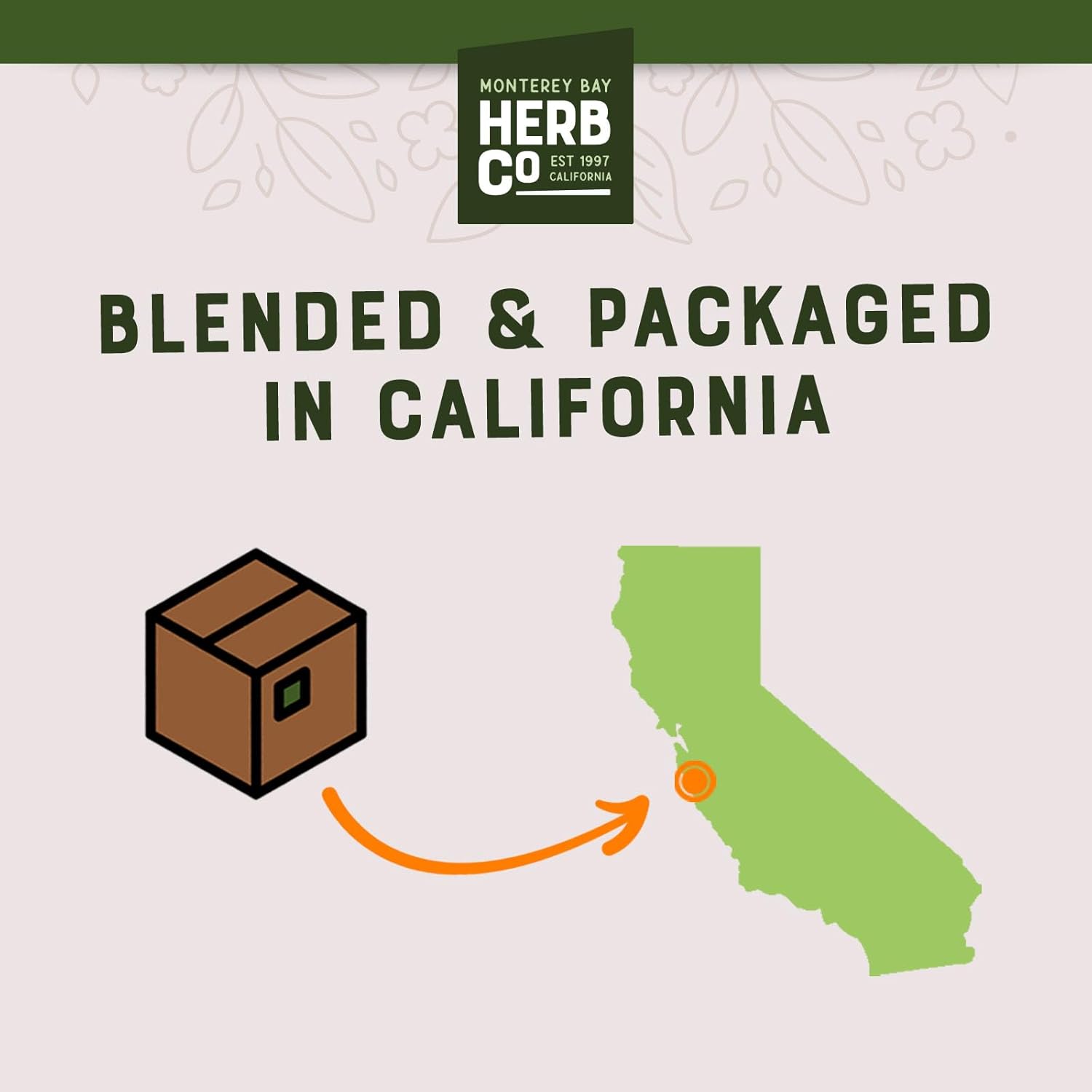 Monterey Bay Herb Co. Pau D’arco Herbal Tea - 200 Tea Bags, 1 LB, All-Natural & Caffeine-Free