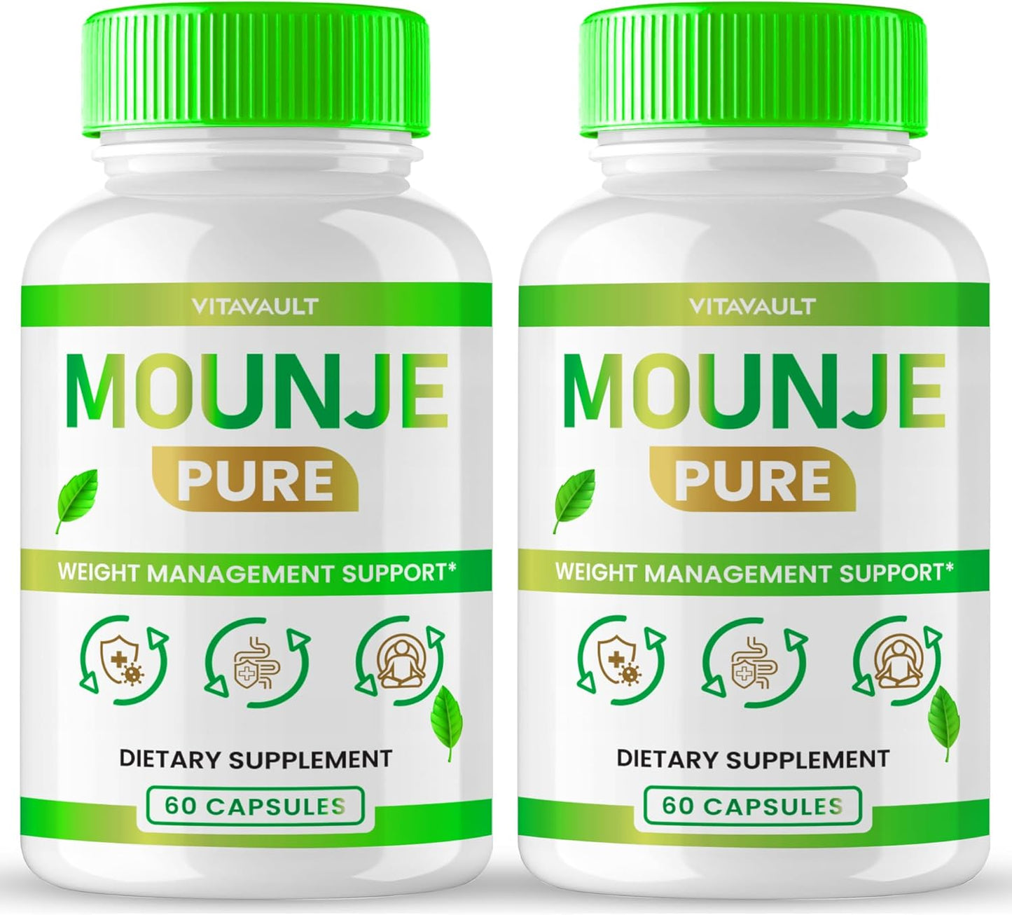 Mounje Pure Keto Capsules - Maximum Strength Advanced Formula (2 Pack)