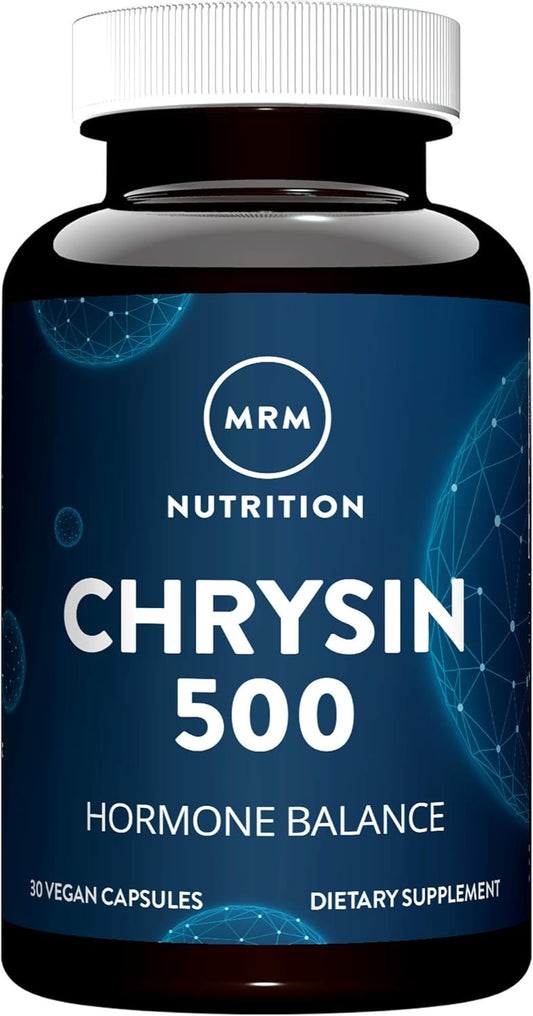 MRM Chrysin 500mg Capsules - Natural Flavone X Supplement