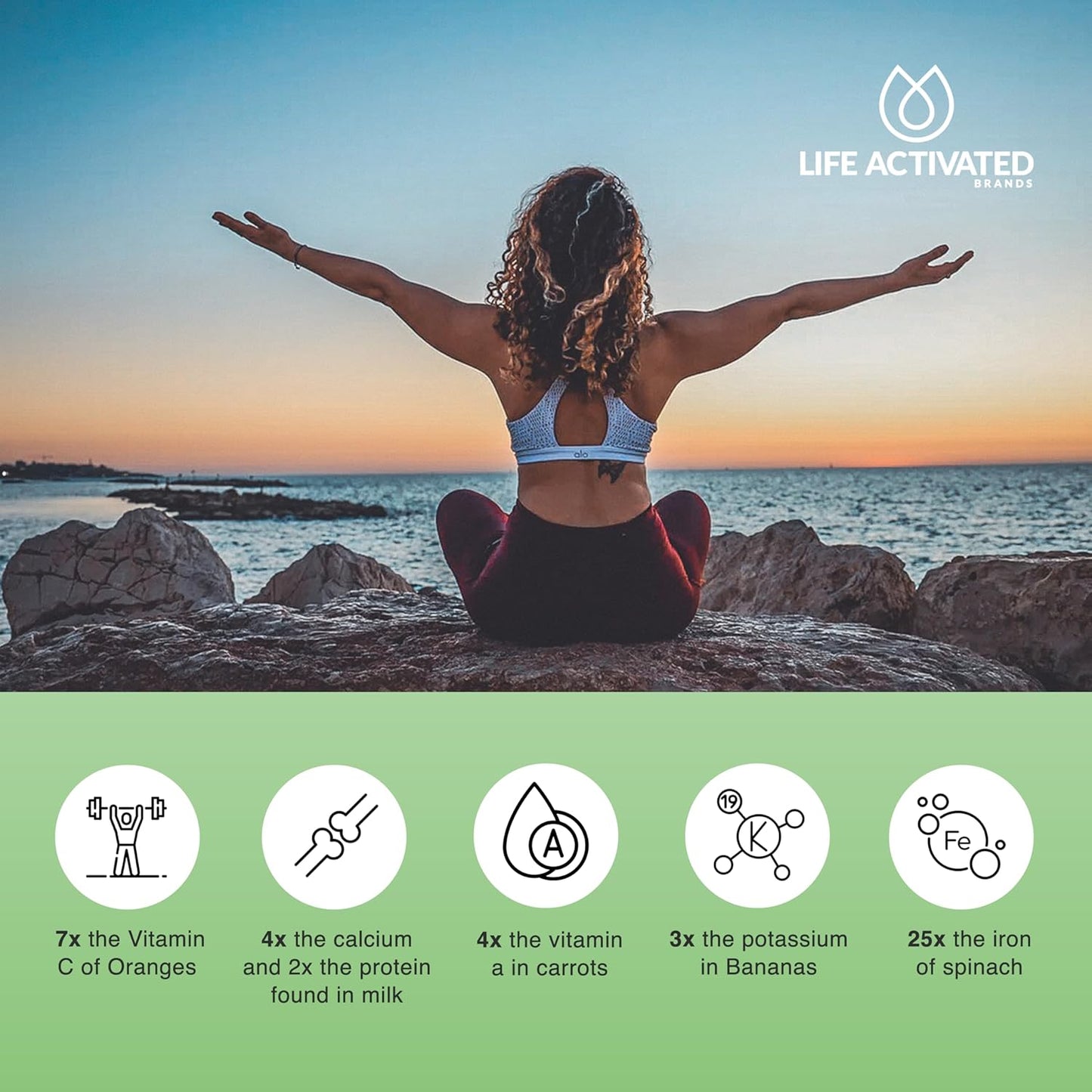 Mörvida Daily Supplement with Moringa Oleifera from The Himalayas - Packed with Vitamin C, Calcium & Protein - 30 Sachets