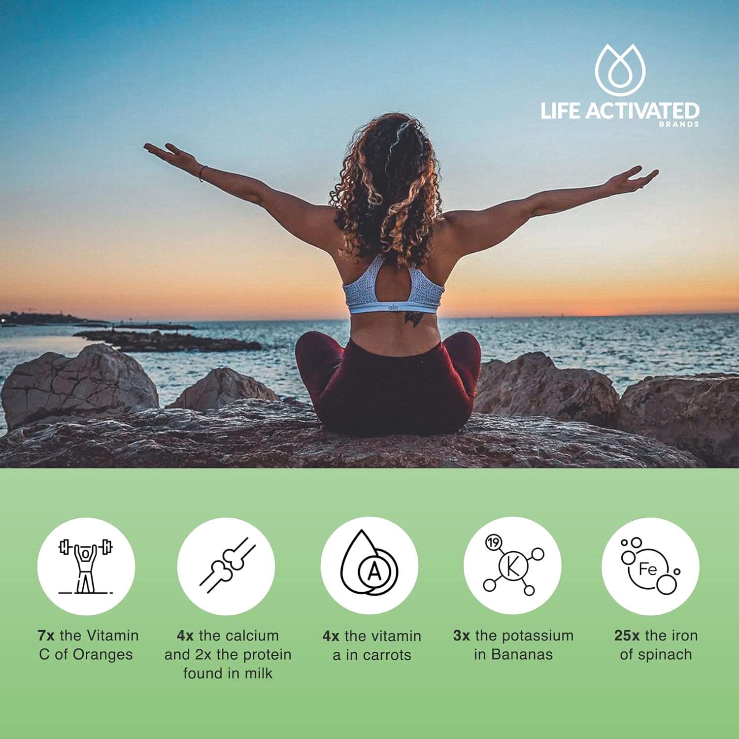 Mörvida Daily Supplement with Moringa Oleifera from The Himalayas - Packed with Vitamin C, Calcium & Protein - 30 Sachets