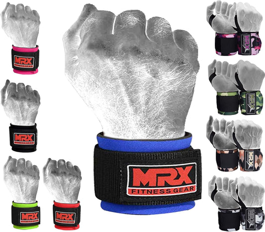 MRX Weight Lifting Wrist Wraps for Gym Training and Bodybuilding Support