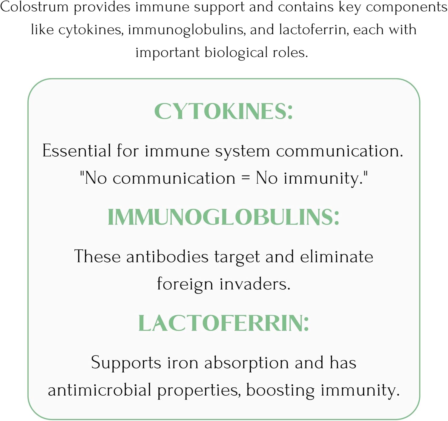 Mt. Capra Goat Milk Colostrum: Immune Support & Gut Health - Grass-Fed, High in Immunoglobulins | 60 Servings