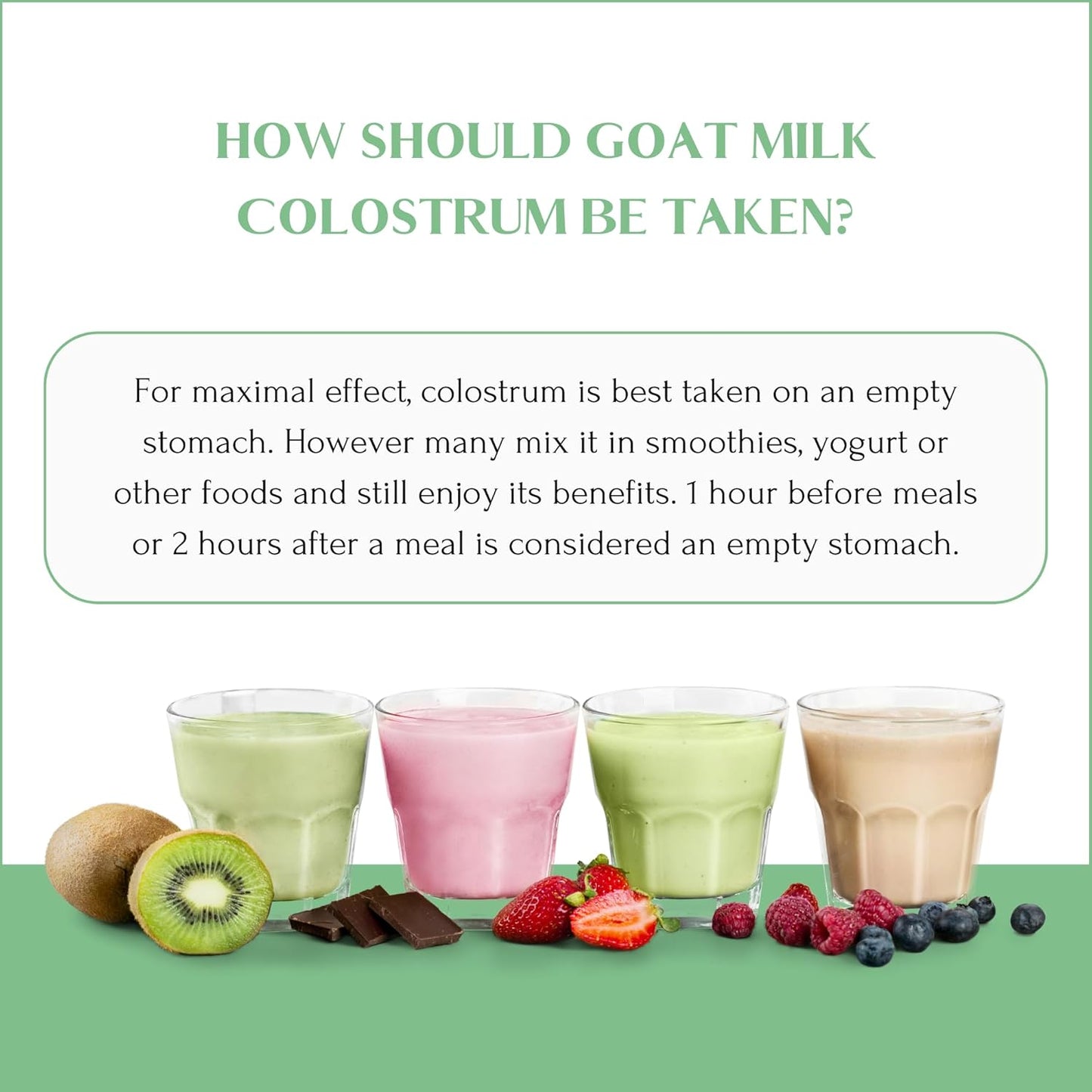 Mt. Capra Goat Milk Colostrum: Immune Support & Gut Health - Grass-Fed, High in Immunoglobulins | 60 Servings
