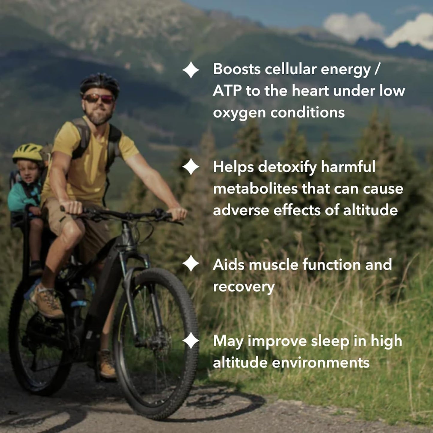 MTN Ready Acclimation Drink Mix | Altitude Sickness Relief, Balanced Energy Boost, Athlete Recovery, Ski & Mountain Trip Hydration, Non-GMO - Single Pack