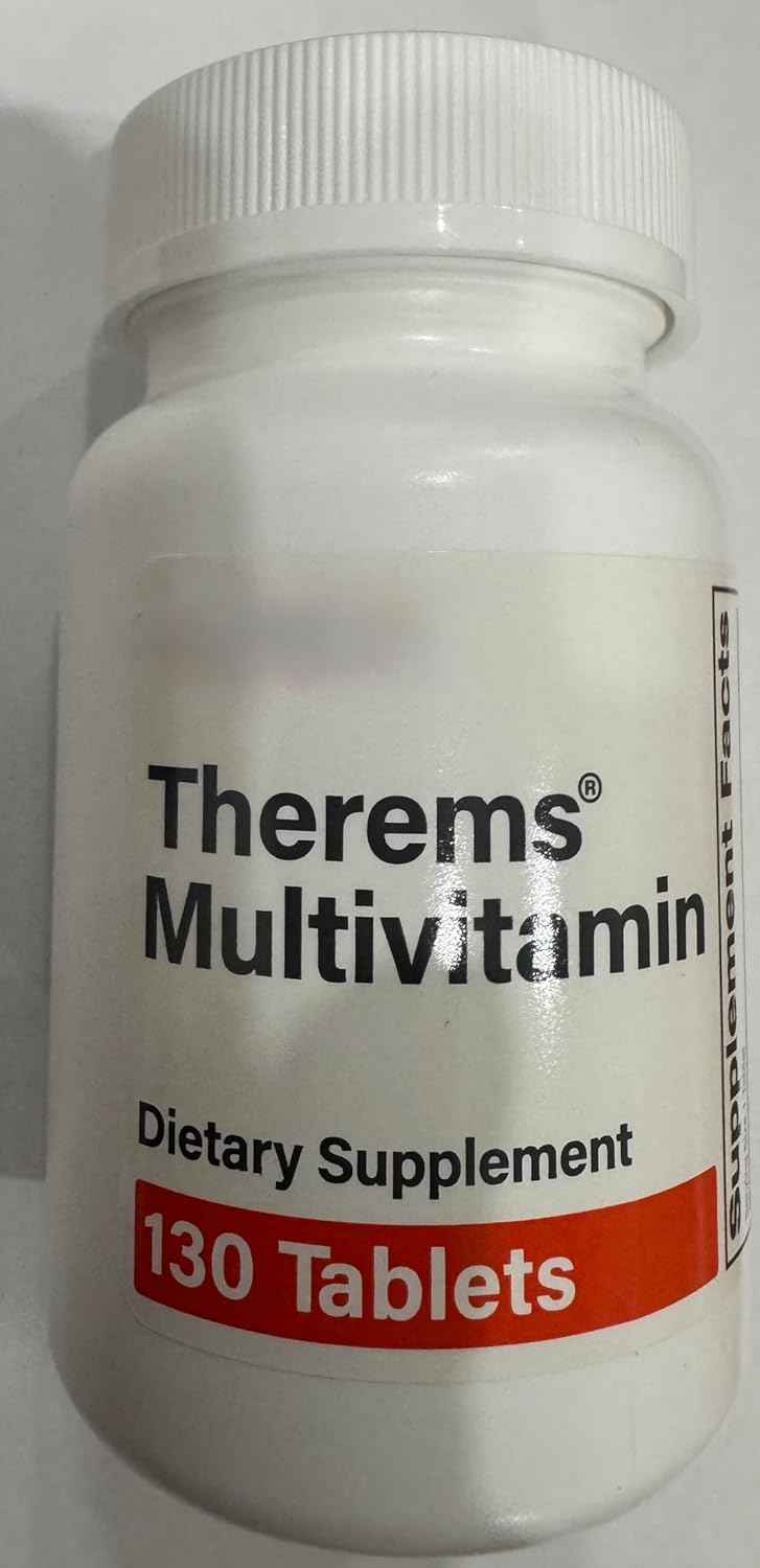 Multivitamin Therems (A 1500mcg C 90mg D 400IU E 13.6mg Thiamine 3mg Riboflavin 3.4mg Niacin 20mg B6 3mg Folate 400mcg B12 9mcg Biotin 30mcg Calcium 45mg Phosphorus 35mg 130 ct (Non Returnable)