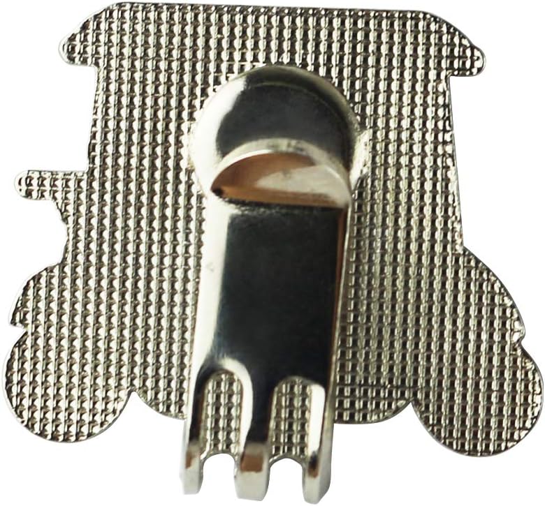 Myartte Golf Cart Hat Clip with Assorted Pattern Golf Ball Markers - 24.4MM - Ideal Golf Gift for Women and Men - Pack of 2
