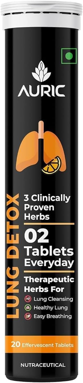 N-Acetyl Cysteine Effervescent Tablets for Healthy Lungs - 20 Count