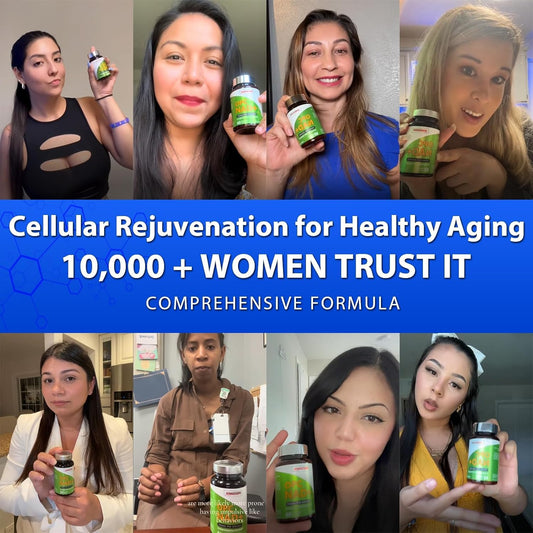 NAD+ Supplement for Anti Aging & Cell Regeneration, Supports Cellular Energy, Brain & Muscle - 60 Servings