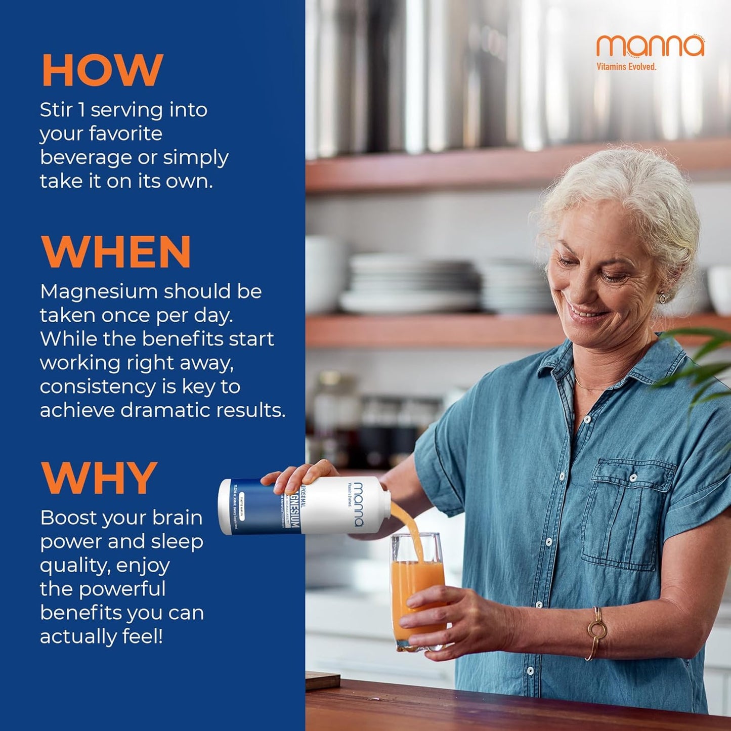 Nanofuse Magnesium Supplement - Enhanced Absorption Liquid Magnesium for Women & Men