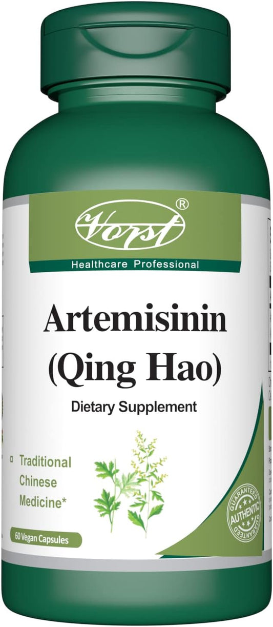 Natural Artemisinin Supplement for Immune System Support - 60 Vegan Capsules | Traditional Chinese Medicine (TCM) Qing Hao Herb