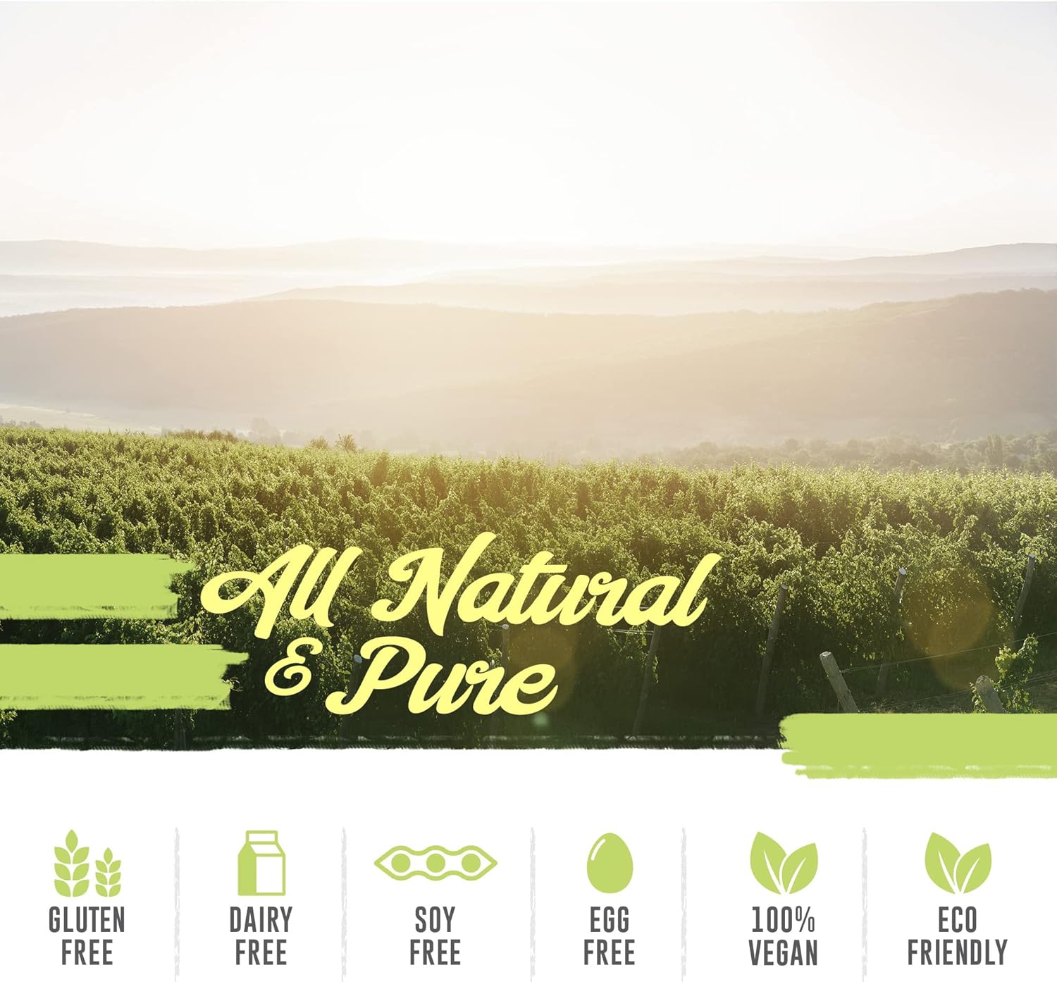 Natural Berberine HCl Capsules - 1200mg Max Strength - 60 Count - 30 Day Supply