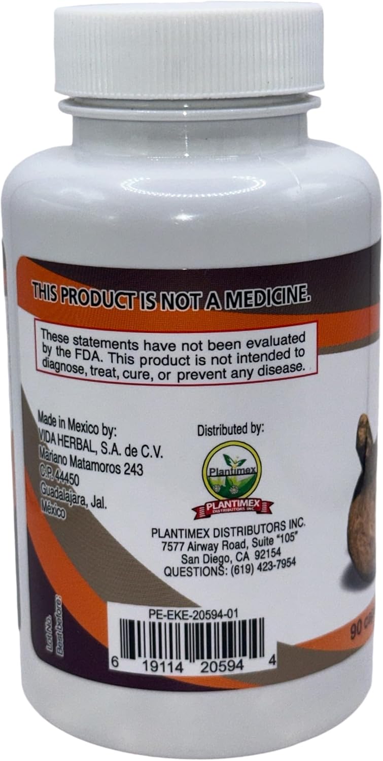 Natural Bionutritional Wereke Capsules - 90 Count (500mg) by VHealthy Labs