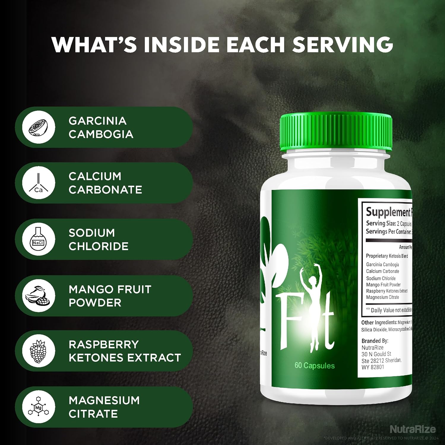 Natural D-Fit Keto  Slimming Formula  Supplement Capsules - Premium Keto Support for Health & Fitness Goals - All-Natural D Fit Formula - Detox Pills (60 Capsules)