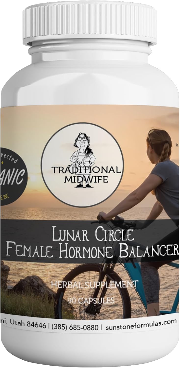 Natural Female Hormone Balancer with Traditional Midwife Lunar Circle Support