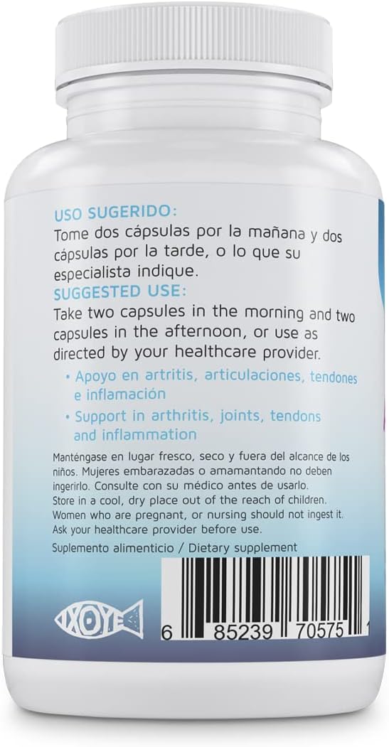 Natural Joint Support Supplement with Arnica, Curcuma, and Glucosamine - 90 Capsules