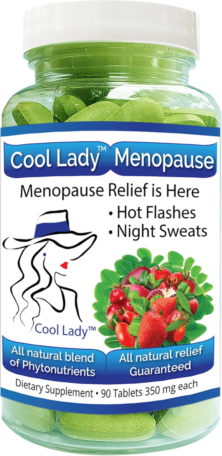 Natural Menopause Relief with Cool Lady Herbal Supplement from Perfectly Natural Herbs
