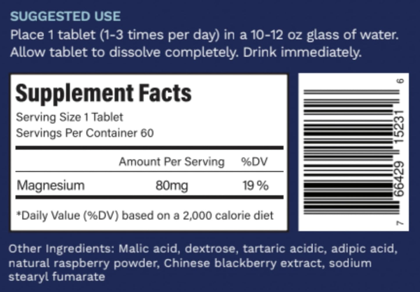 Natural Raspberry Purative Active H2 Ultra+ Hydrogen Water Tablets - 120 Servings for Immune Support and Antioxidant Balance